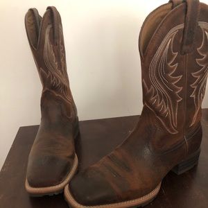 ariat hybrid rancher waterproof western boot